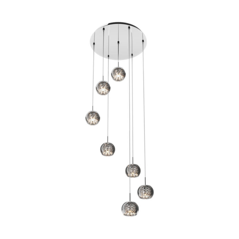 Zuma Line P0076-07M-B5FZ CRYSTAL lampa wisząca chrom 7xG9 13cm 