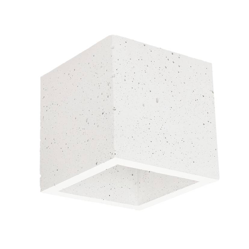 Spot Light 2255137 Block kinkiet lampa ścienna biały beton 1xG9 11cm