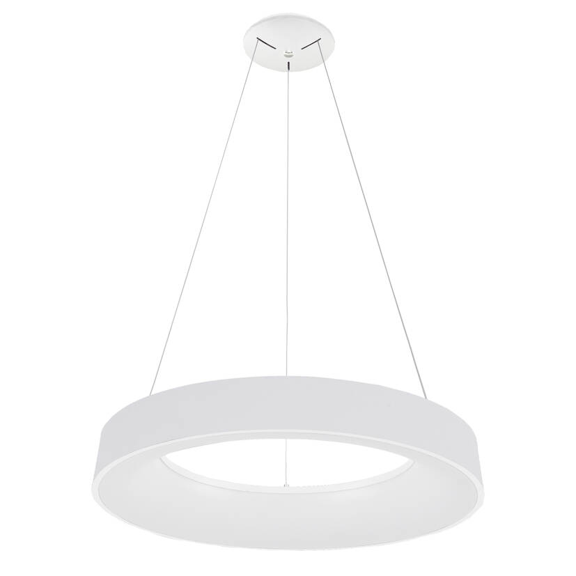 Italux Giulia 5304-880RP-WH-3 lampa wisząca biały 80cm 3000K LED 80W 