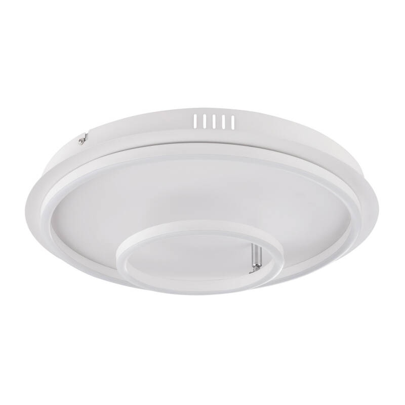 Globo WITTY 67097-30DW plafon lampa sufitowa biały LED 42cm