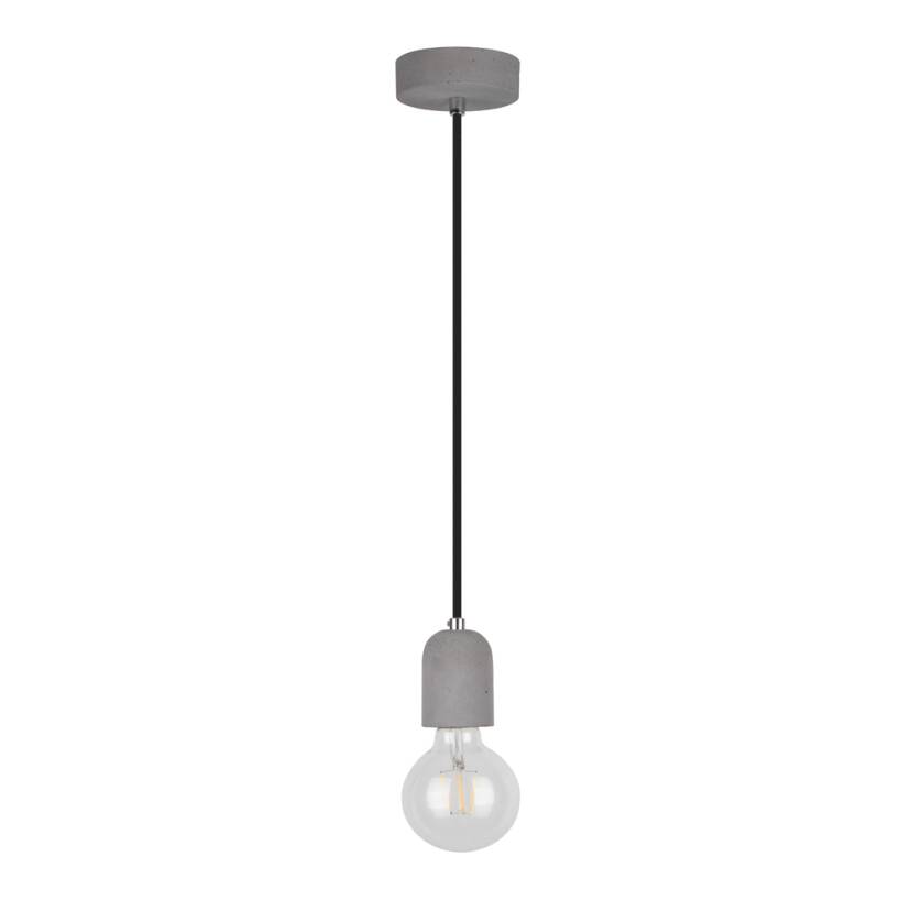 Spot Light 9779136 Amory lampa wisząca industrialna beton szary 1xE27 60W 6cm