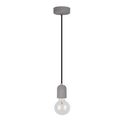 Spot Light 9779136 Amory lampa wisząca industrialna beton szary 1xE27 60W 6cm