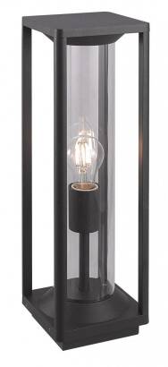 SU-MA Porto M1932-500 lampa stojąca czarna E27 IP65 50cm