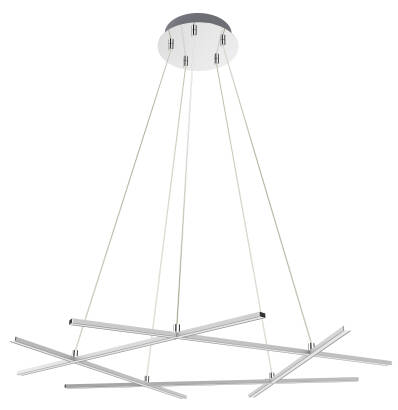 Apeti ANDROS A0020-350 lampa wisząca srebrna LED 50W 4000K 82x78cm