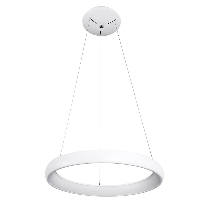 Italux lampa wisząca Alessia 5280-840RP-WH-3 biała LED 40W 51cm