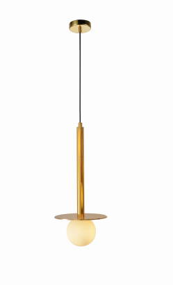 Light Prestige Bolita LP-048/1PS GD lampa wisząca złota 1x5W G9 160cm