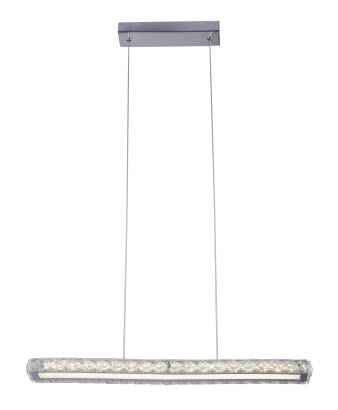 Candellux SYMPHONY 31-55743 lampa wisząca chrom kryształy LED 20W 4000K 60cm